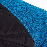 Pánská zateplená mikina KLIMATEX Percy - černá/modrá