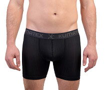 Pánské funkční boxerky KLIMATEX Rune Mid Silktouch - černá
