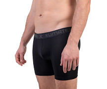 Pánské funkční boxerky KLIMATEX Rune Mid Silktouch - černá