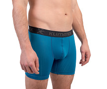 Pánské funkční boxerky KLIMATEX Rune Mid Silktouch - modrá