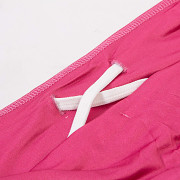 Dívčí šortky KLIMATEX Vivi - růžová/stříbrná