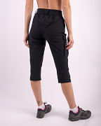 Dámské 3/4 kalhoty KLIMATEX Voos - černá