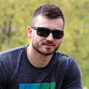 Spotovní sluneční brýle PROGRESS Looker POL NAV - modrá mat