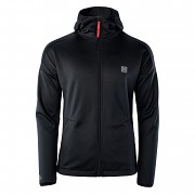 Pánská mikina ELBRUS Mamore - black/flame scarlet