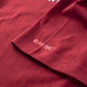 Pánské triko HI-TEC Rone - merlot