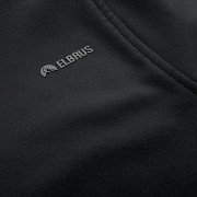 Pánská softshellová bunda ELBRUS Iver - black/spicy orange/asphalt