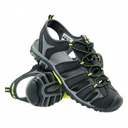 Pánské outdoorové sandále HI-TEC Eritio - black/lime