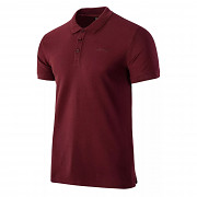 Pánské polo triko HI-TEC Micko - pomegranate