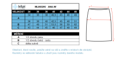 Dámská sukně KILPI Ana-W černá ML0032