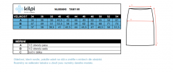Dámská zateplená sukně KILPI Tany-W korálová