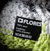 Unisex čepice FLORES Nome - zelená