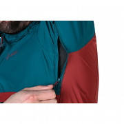 Pánská outdoorová bunda KILPI Orleti-M tmavě červená