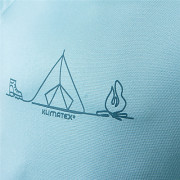 Dětské funkční triko KLIMATEX Cord - blue river