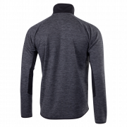Pánský outdoor svetr KLIMATEX Lionel - černá/šedá