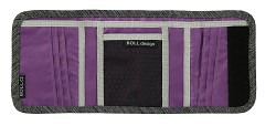 Peněženka BOLL Tri-Fold Wallet - salt&pepper/lilac