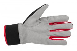 PROMACHER Carpos Velcro Gloves - grey-red