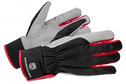 PROMACHER Carpos Velcro Gloves - grey-red