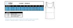 Dámský nátělník KILPI Ariana-W - korálová