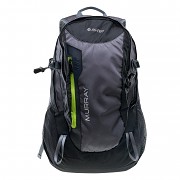 Městský batoh HI-TEC Murray 35 l - storm front/nine iron/macaw green