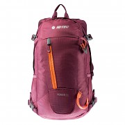 Městský batoh HI-TEC Pioneer 25 l - sangria/orangeade