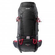 Turistický batoh HI-TEC Rock 50 l - black/high risk red