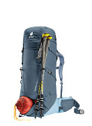 Turistický expediční batoh DEUTER Aircontact Core 40+10 graphite/shale