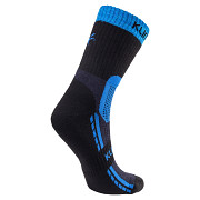 Ponožky KLIMATEX Fink - černá/modrá