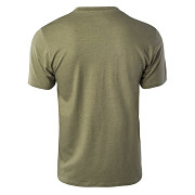 Pánské triko MAGNUM Essential T-shirt 2.0 - olivine melange
