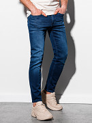 Pánské kalhoty OMBRE P1007 tmavě modrá