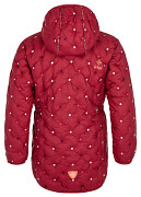 Dětská zimní bunda KILPI Damia-JG tmavě červená