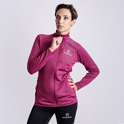 Dámská merino mikina PROGRESS Alberta - ostružina