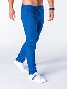 Pánské kalhoty OMBRE Robbie - modrá