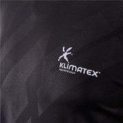 Pánské funkční triko KLIMATEX Lynn - černá/zelená neon