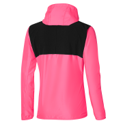Dámská bunda MIZUNO Release Hooded Jacket - high-vis pink