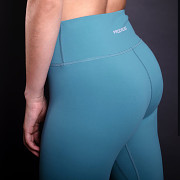 Dámské legíny PROGRESS Silvia - modrozelená