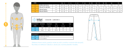 Dětské lyžařské kalhoty KILPI Gabone-J černá
