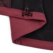 Dámská softshellová bunda KILPI Ravia-W tmavě červená