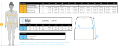 Dámská zateplená sukně KILPI Lian-W černá