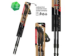 Nordic Walking hole FIZAN NW Speed Black