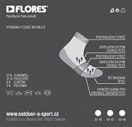 Ponožky FLORES Sport