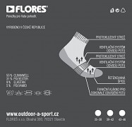 Vánoční set FLORES Sport Pack - ponožky FLORES Sport