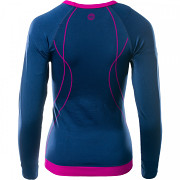 Dámské funkční triko HI-TEC Lady Ikar Top - insignia blue/festival fuchsia