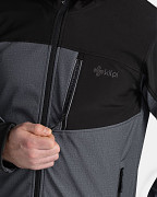 Pánská softshellová bunda KILPI Ravio-M tmavě šedá
