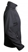 Dámská softshellová bunda RVC Tresa - boční pohled - černé provedení
