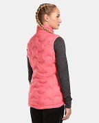 Dámská zimní vesta KILPI Nai-W růžová