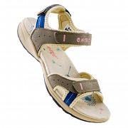 Dámské sandále HI-TEC Wayena Wo's - sand/smoke blue/pink