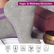 Ponožky na jógu FOOTSTAR NS-Joga W (set 2 párů)