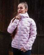 Dámská zimní bunda KILPI Alba-W světle růžová