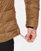 Pánská zimní bunda KILPI Rebeki-M hnědá