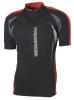 Produkt: Cyklistický dres PROGRESS Devil - černá - vel. XL (krátký rukáv/vesta)